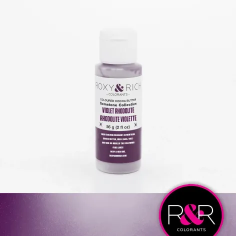 Coloured Cocoa Butter; Violet Rhodolite